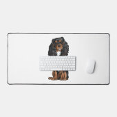 Cavalier King Charles Spaniel - Noir et Tan (Clavier et souris)