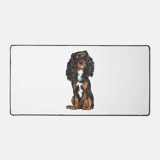 Cavalier King Charles Spaniel - Noir et Tan (Recto)
