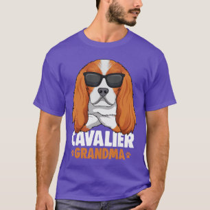 Cavalier King Charles Spaniel Oma Hond cadeau gif T-shirt