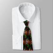 Cavalier King Charles Spaniel op St. Patrick's Day Stropdas (Gebonden)