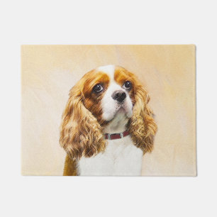 Cavalier King Charles Spaniel Original Painting Deurmat