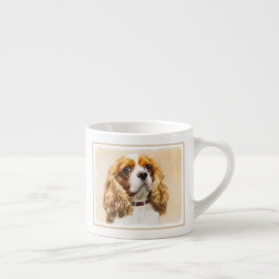 Cavalier King Charles Spaniel Original Painting Espresso Kop