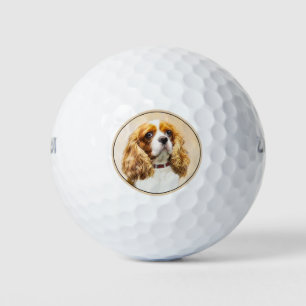 Cavalier King Charles Spaniel Original Painting Golfballen