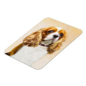 Cavalier King Charles Spaniel Original Painting Magneet (Linkerzijde)