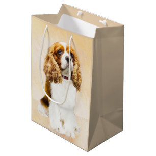 Cavalier King Charles Spaniel Original Painting Medium Cadeauzakje
