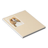 Cavalier King Charles Spaniel Original Painting Notitieblok (Schuin)