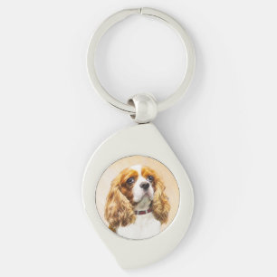 Cavalier King Charles Spaniel Original Painting Sleutelhanger