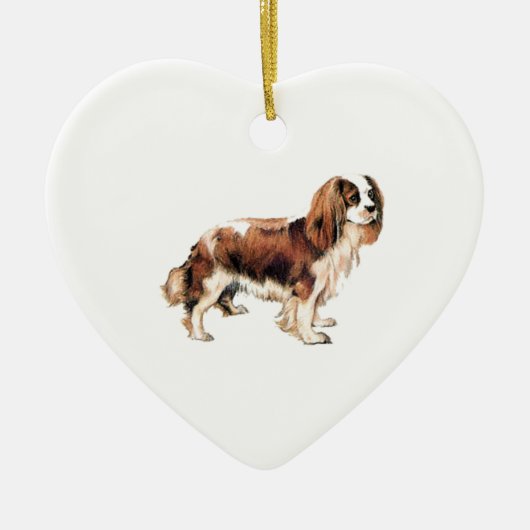 Cavalier King Charles Spaniel Ornament (Voorkant)