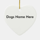 Cavalier King Charles Spaniel Ornament (Achterkant)