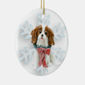 Cavalier King Charles Spaniel ornement de Noël (Droite)