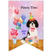 Cavalier King Charles Spaniel Party Banner (Tweede vlag)