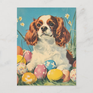 Cavalier King Charles Spaniel  Pasen Briefkaart