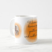 Cavalier King Charles Spaniel Pastel Oranje Aangep Koffiemok (Voorkant links)