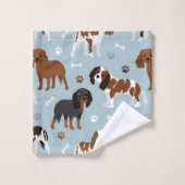 Cavalier King Charles Spaniel Paws en Botten Bad Handdoek (Wasdoekje)