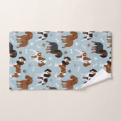 Cavalier King Charles Spaniel Paws en Botten Bad Handdoek (Handdoek)