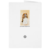 Cavalier King Charles Spaniel Peinture originale (Dos)