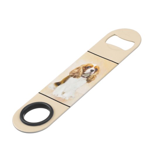 Cavalier King Charles Spaniel Peinture originale (Dos Angle)