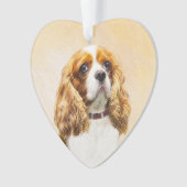 Cavalier King Charles Spaniel Peinture originale (devant)
