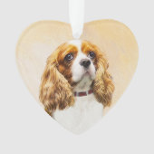 Cavalier King Charles Spaniel Peinture originale (devant)
