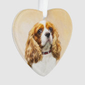 Cavalier King Charles Spaniel Peinture originale (devant)