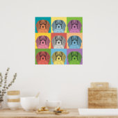 Cavalier King Charles Spaniel Pop-Art Poster (Keuken)