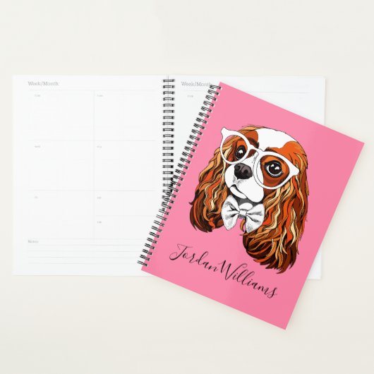 Cavalier King Charles Spaniel Portrait | Ajouter u (Devant avec enveloppe)