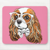 Cavalier King Charles Spaniel Portret Muismat (Voorkant)