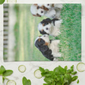 Cavalier King Charles Spaniel puppies Theedoek (Gevouwen)