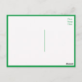 Cavalier King Charles Spaniel Puppy Dog Post Card Briefkaart (Achterkant)