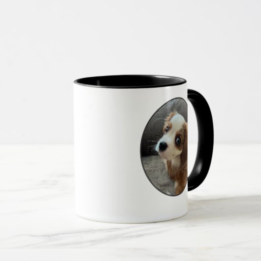 Cavalier King Charles Spaniel Puppy Mok (Voorkant rechts)