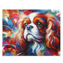 Cavalier King Charles Spaniel Puzzel: Blenheim Cav