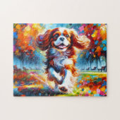 Cavalier King Charles Spaniel Puzzle : Blenheim (Horizontal)
