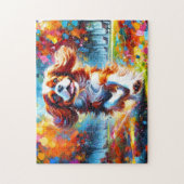 Cavalier King Charles Spaniel Puzzle : Blenheim (Vertical)