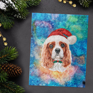 Cavalier King Charles Spaniel Ras Hond Kerst Legpuzzel