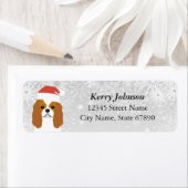 Cavalier King Charles Spaniel Return Address Label (Insitu)