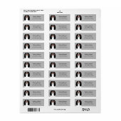 Cavalier King Charles Spaniel Return Address Label (Full Sheet)