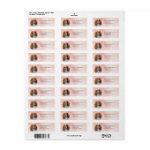 Cavalier King Charles Spaniel Return Address Label (Full Sheet)