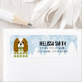 Cavalier King Charles Spaniel Return Address Label (Insitu)