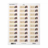 Cavalier King Charles Spaniel Return Address Label (Full Sheet)