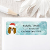 Cavalier King Charles Spaniel Return Address Label (Insitu)