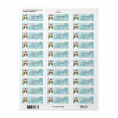 Cavalier King Charles Spaniel Return Address Label (Full Sheet)