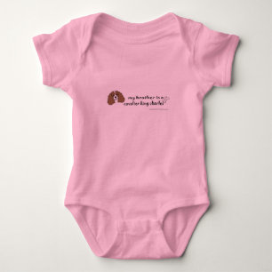 cavalier king charles spaniel romper