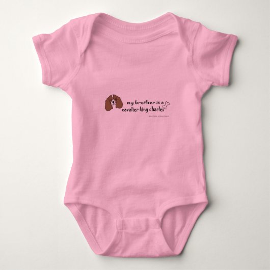 Cavalier King Charles Spaniel Romper (Voorkant)