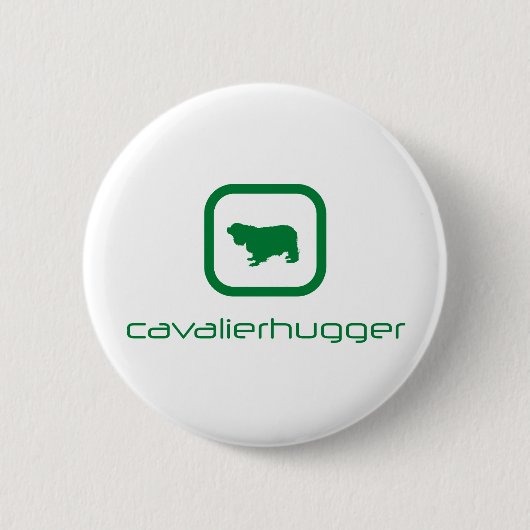 Cavalier King Charles Spaniel Ronde Button 5,7 Cm (Voorkant)