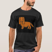 Cavalier King Charles Spaniel Ruby cartoon T-shirt (Voorkant)