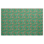 Cavalier King Charles Spaniel ruby kerst Stof (Fat Quarter)