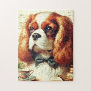 Cavalier King Charles Spaniel Schilderij Legpuzzel