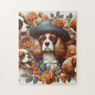  Cavalier King Charles Spaniel Schilderij Legpuzzel