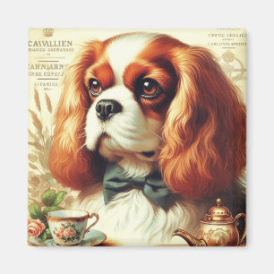  Cavalier King Charles Spaniel Schilderij Magneet