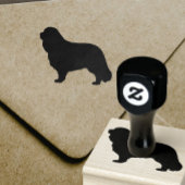 Cavalier King Charles Spaniel Silhouette Rubberstempel